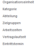 5. Kategorien und Zeiträume