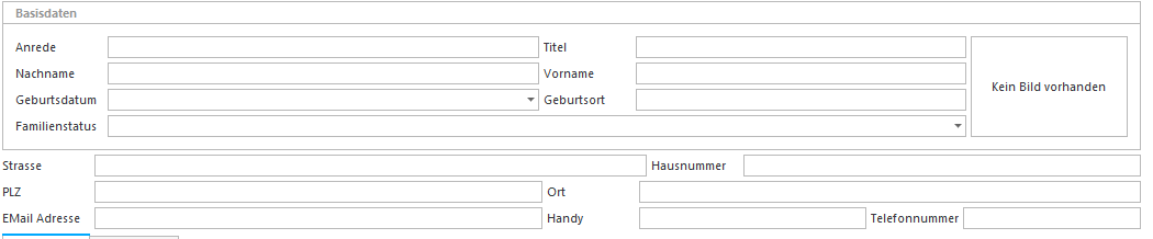 6. Basisdaten für Bewerbungen