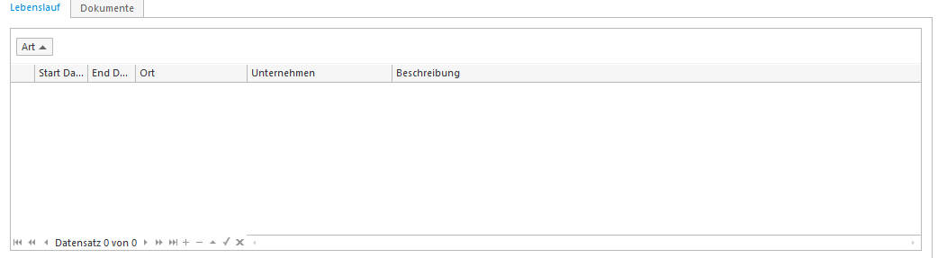 7. Lebenslauf | Dokumente