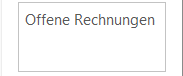 2. Offene Rechnungen