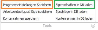 2. Werkzeugleiste Tools